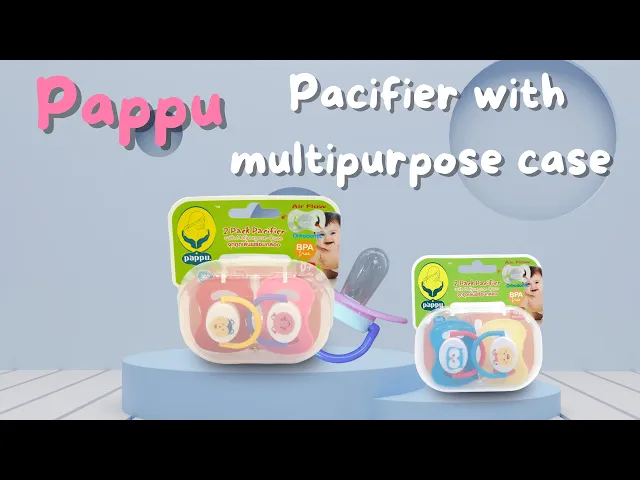 2 Pack Pacifier with Multipurpose case