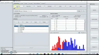 Weka Unsupervised preprocessing methods performing in weka with dataset Weka in Gujarati