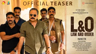 Law and Order - Teaser Prakash Varma Abhirami Ranjith