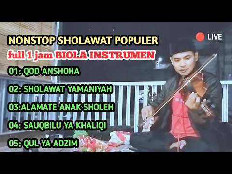 Download MP3 NONSTOP SHOLAWAT POPULER | FULL 1 JAM BIOLA | INSTRUMEN SHOLAWAT TERBAIK