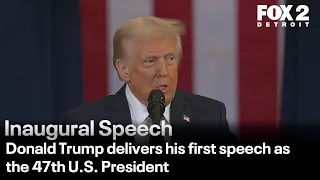 Trump Inauguration Day FULL SPEECH | Live from Washington, D.C.