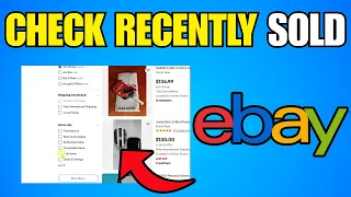 How To Check Recently Sold On eBay Step By Step Guide