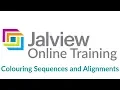 Colouring protein residues in an alignment using Jalview