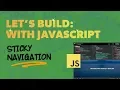 How to Create a Sticky Nav with Vanilla JavaScript