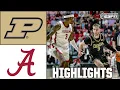 Purdue Boilermakers vs. Alabama Crimson Tide | Full Game Highlights | ESPN College Basketball