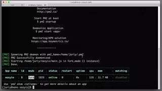 Deploying Node js App With PM2