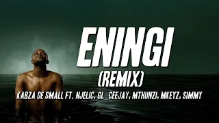 kabza de small eningi remix ft njelic gl ceejay mthunzi mkeyz simmy lyric visualizer