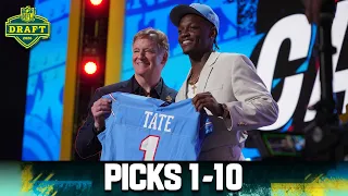 picks 1 10 titans select carnell tate 4 overall 2026 nfl draft