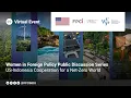 Lagu Women in Foreign Policy Public Discussion Series: US-Indonesia Cooperation for a Net-Zero World