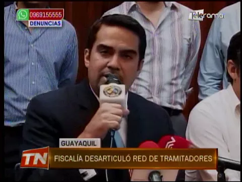 Fiscalía desarticuló red de tramitadores