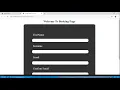 JavaScript validation form o zbek tilida HTML5 CSS3 va JavaScript