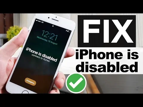 Download MP3 How to Unlock Disabled iPhone/iPad/iPod without Passcode (NO DATA LOSS) FIX iPhone is Disabled