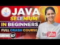 Java Selenium tutorial for beginners Java crash course in Marathi Part 67