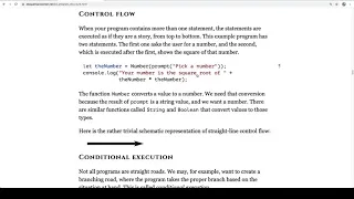 Eloquent JavaScript Read-Along - Program Structure