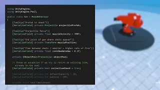 Level up your code with game programming design patterns Object pool Tutorial 1