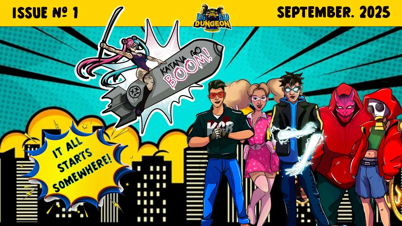 Katana Go Boom! Issue One: It All Starts Somewhere