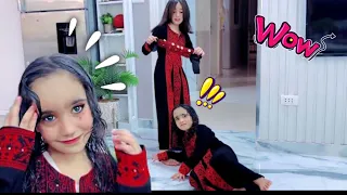 جوان وروزي اول مره يلبسو هيك ملابس 