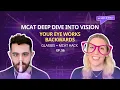 How Vision Works for the MCAT Optics Retina Transduction Optic Chiasm Visual Cortex