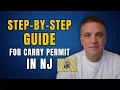 Step-by-Step Guide for a Carry Permit in NJ 2025 Update
