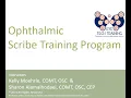 Scribe Training Program