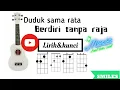 DUDUK SAMA RATA BERDIRI TANPA RAJA || Cover ukulele lirik\u0026lagu || by MARA FM