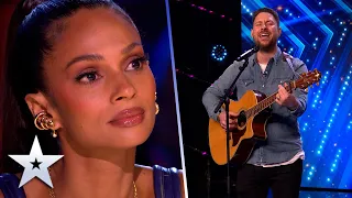 emotional dad surprised by his kids who applied for the show for him auditions bgt 2022