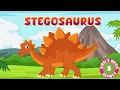 Lagu Stegosaurus | Dinosaur - Nursery Rhymes | Animal Songs for kids | Bindi's Music \u0026 Rhymes