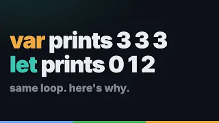 Why Your Loop Prints 3 3 3 var vs let in JavaScript