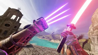 Becoming a Futuristic Ninja in Blade and Sorcery VR