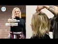 Angled Lob Haircut Tutorial How to Achieve the Lived In Long Bob Look