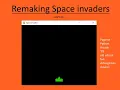 Space invaders with Pygame part 1