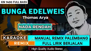 Download BUNGA EDELWEIS_Thomas Arya || KARAOKE REMIX PALEMBANG MP3
