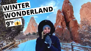 Download VISITING GARDEN OF THE GODS IN WINTER | Colorado Springs, CO MP3