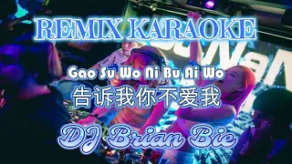 Download Remix Karaoke || No vocal || Gao Shu Wo Ni Bu Ai Wo - 告诉我你不爱我 || By Dj Brian Bie MP3