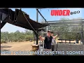 Simple DIY shade Idea - Retractable Canopy