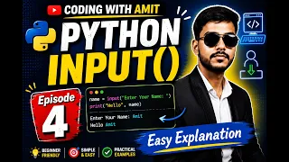 Python Input Function Explained input Function for Beginners Python Episode 4