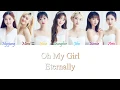 Download Lagu Oh My Girl - Eternally Kan/Rom/Eng Color Coded Lyrics