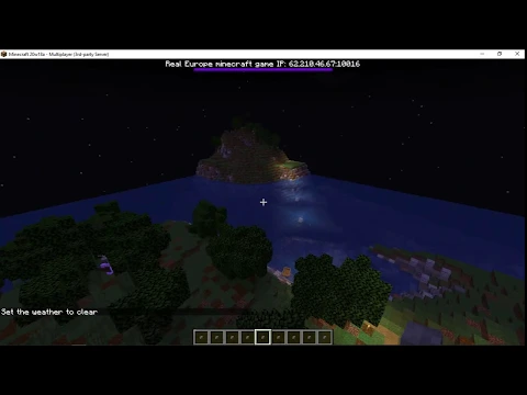 Minecraft server video for Europe Vanilla