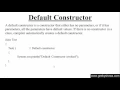 92 Default Constructor in Java Programming Hindi