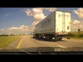 Dashcam of stolen school bus chase