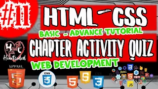 HTML CHAPTER ACTIVITY FOR OUR HEARTCODED SCHOLARS BASIC - ADVANCE HTML CSS JAVASCRIPT LESSON 11