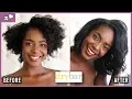 First Time Blowout On Natural Hair DryBar Experience Type 4 Hair