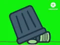 Moving trash gif pango story time green screen free to use