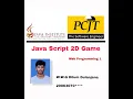 Java Script 2D Game Java Institute Web Programming 1