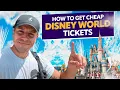 How to Get the CHEAPEST Disney World Tickets