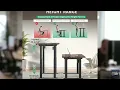 Review - JWX 4-Leg Standing Desk Frame with Dual Motors Electric Height Adjustable Desk