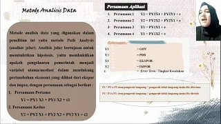 Download PRESENTASI MINI RESEARCH DENGAN METODE PATH ANALYSIS(ANALISIS JALUR) MP3