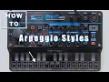 Arpeggio Styles Behringer Pro Vs Mini User Manual How to