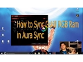 How to Sync TridentZ RGB Ram to Asus Aura Sync Fix for motherboards not recognizing it