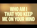 God I'm Just Grateful - Elevation Worship & Chandler Moore (Lyric)